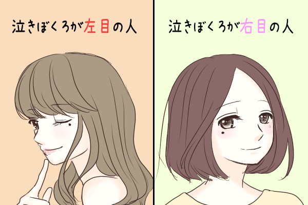 最強の恋愛運は「右目」or「左目」？“泣きぼくろ”の場所にみる恋愛傾向