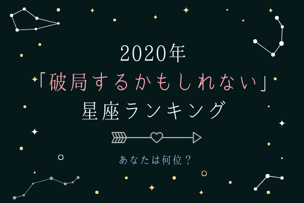 【閲覧注意】今年「彼と別れるかもしれない」星座ランキング！あなたは何位？