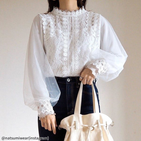 なんてオシャレなの♡男が春デートで来て欲しい「レースコーデ」