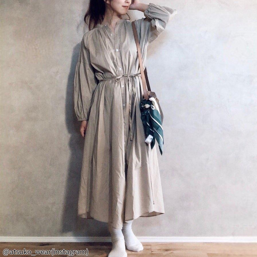 男ウケも着やすさも抜群！【GU】の「春ワンピ」をチェック！