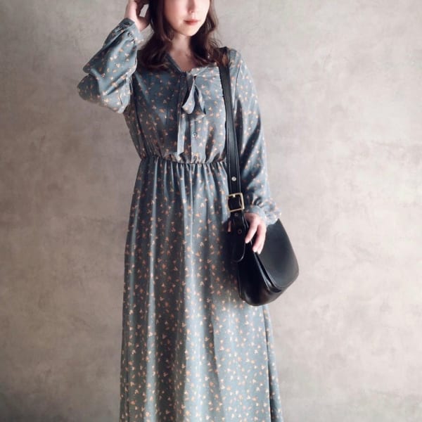 【GU】春らしさ満点♡女の子らしいワンピースコーデ4選