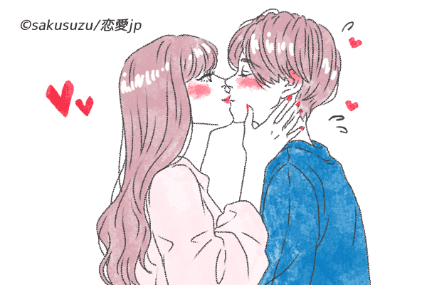 控えめな所も愛くるしい♡キスで「相手の性格を診断」する方法