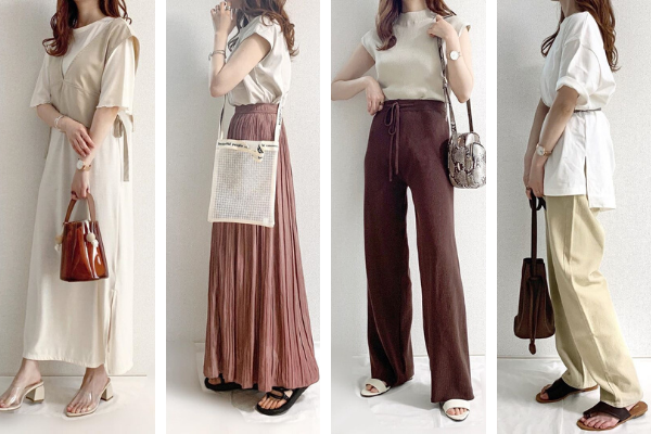 【155㎝以下】インフルエンサーに学ぶ！スタイルアップコーデ4選