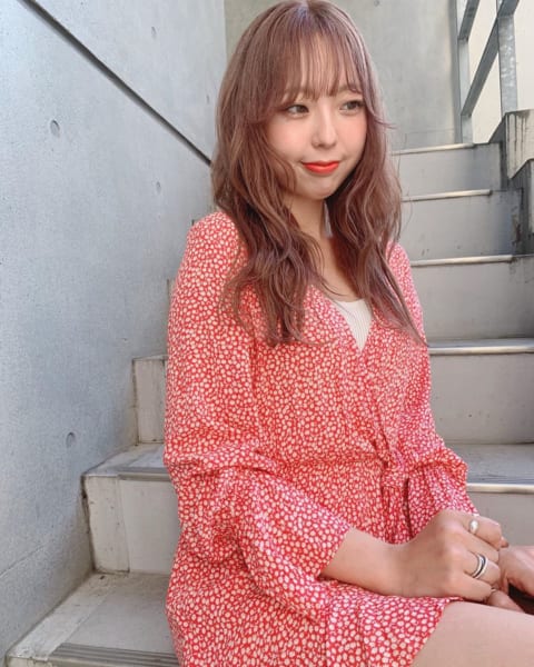 女っぽくてカワイイ♡「夏向け」ブラウンヘアー