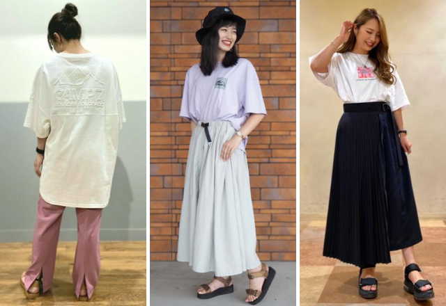 ダボっと感がトレンド！【Right‐on】の夏に着たい「ビッグTシャツ」3選