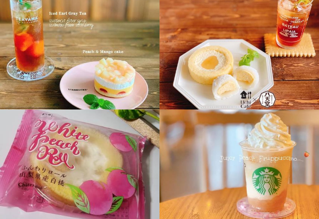 品薄になる前に！「今が旬！」桃のスイーツ＆ドリンク4選