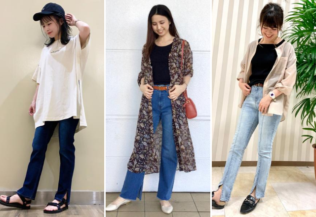 これ知ってる？【Right-on】のスリットデニムが可愛くて優れもの♡