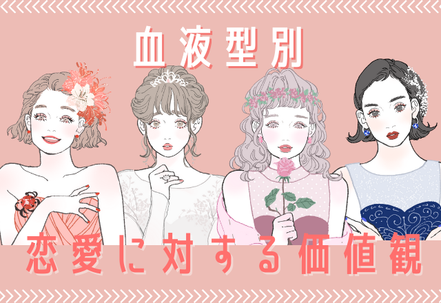【血液型別】恋愛に対する価値観