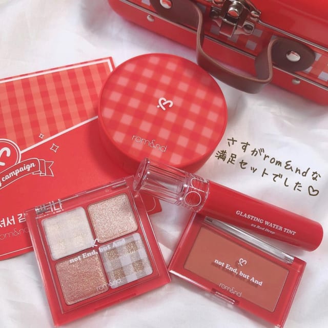 【2020最新】「ロムアンド」のコスメボックスが可愛すぎる！