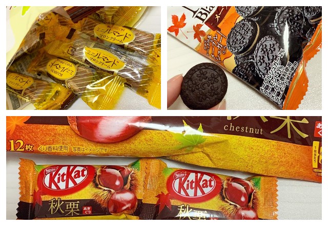 秋といえばコレ！【コンビニ】で買える「メープル＆栗味のおやつ」3つ