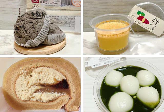 抹茶、黒蜜etc…♡【ローソン】で話題の「美味しすぎる和風スイーツ」4選