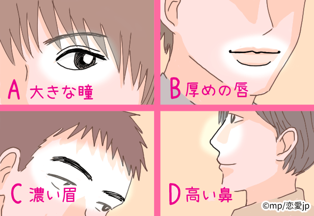 【恋愛心理テスト】「一目惚れしやすさ」診断！異性の顔で好きなパーツは？