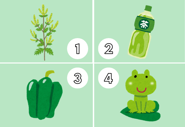 直感で選んで！【心理テスト】緑で連想するものでわかるあなたの「うっかり度」