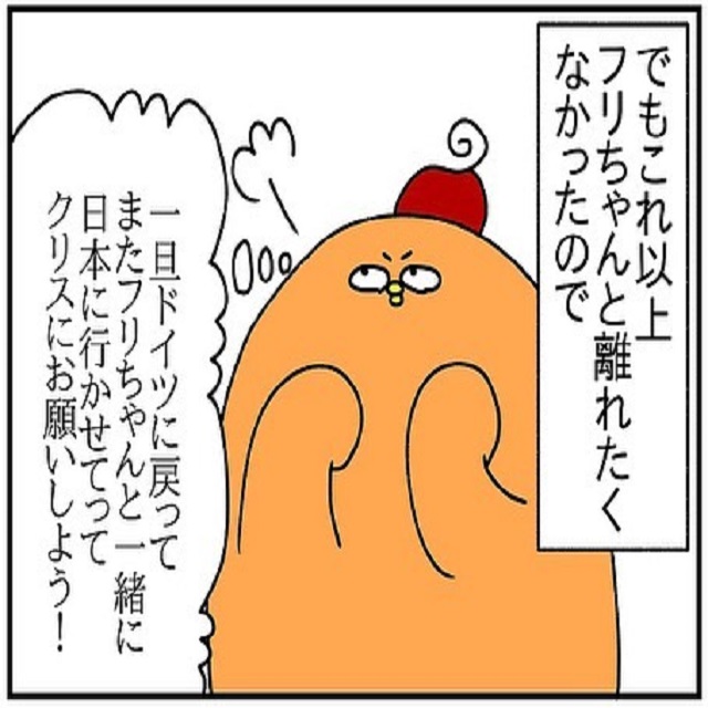 一旦ドイツに戻り、息子を連れて日本へ戻る事を決意！私は、空港で再会した夫に「離婚を決めた事」を悟られないようにするが…？！【ドイツで交際結婚そして国際離婚する話】＜Vol.61＞