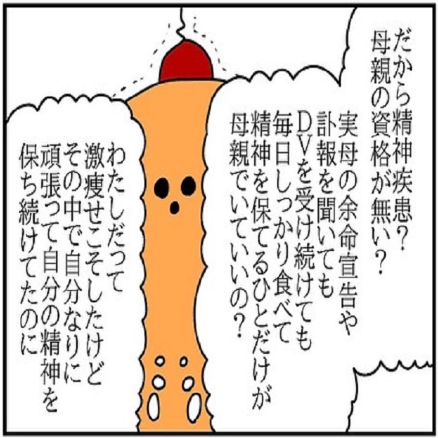 意味がわからない…夫は私が激痩せした事について「精神疾患」「母親の資格がない」と言って…？！【ドイツで交際結婚そして国際離婚する話】＜Vol.149＞