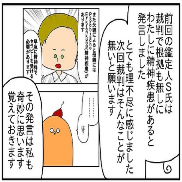 「今回の裁判は理不尽な事がないように」K氏も前回の鑑定人S氏の発言は奇妙だと思っていて…？！【ドイツで交際結婚そして国際離婚する話】＜Vol.166＞