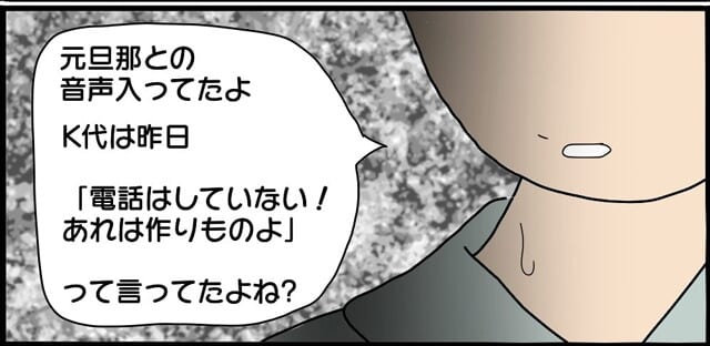 まずい…！「俺に嘘ついたよね？」録音された元旦那と私の会話を聞いた夫は、私に詰め寄ってきて…？！【ママ友との間で起きたありえない話】＜Vol.79＞