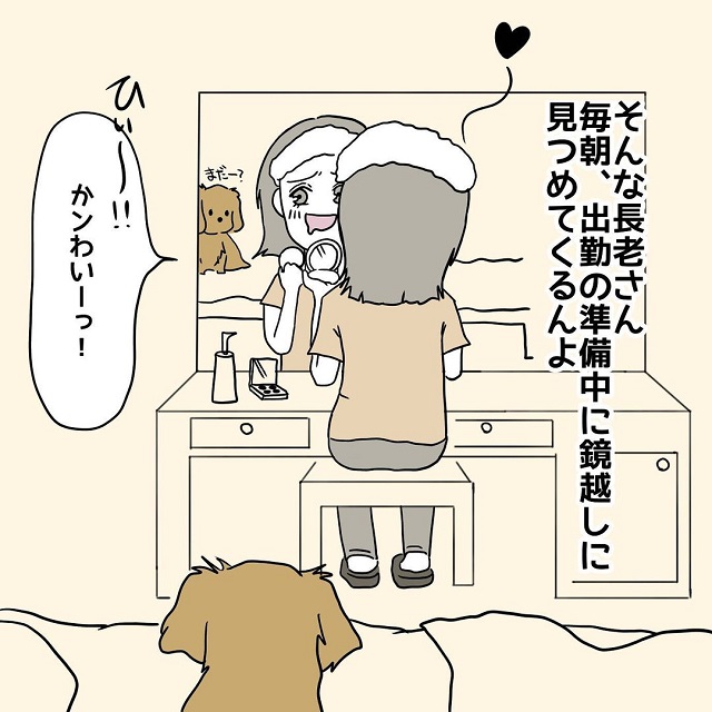【漫画】まさかの展開？！愛犬は、私が出勤準備中に見つめてきて…？！【歯茎オープンな女の話】
