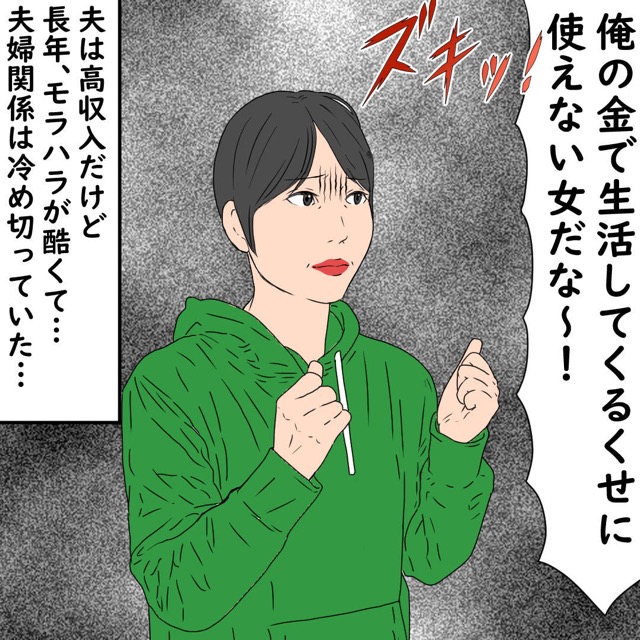 「俺の金で生活してるのに使えない女だな～！」夫は長年モラハラがひどくて…【若い子と浮気して全てを失った話】＜1話＞