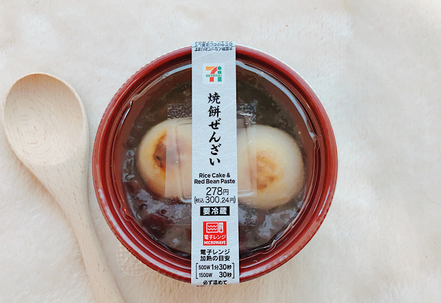 冬の幸せ♡【セブン】の「焼餅ぜんざい」熱々をハフハフ食べたい！