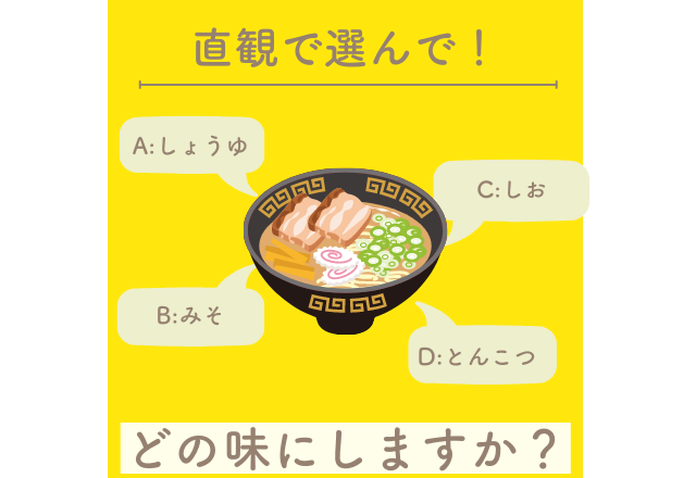 【心理テスト】直観で選んで！あなたは根拠のない自信がある人？ない人？