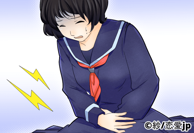 【辛かった…】PMSを“仮病”扱い…！？生理痛がしんどくて保健室で寝ていたのに…。