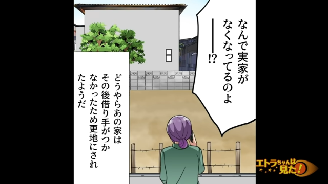 【＃10】「なんで実家がなくなってるのよ…！？」義母の供養を終えたら、義姉が慌てた様子で電話してきて…【義母とのビジネス同居】