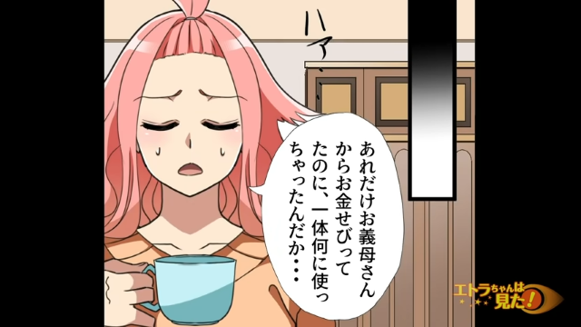 【最終話】「一体お金を何に使ったのか…」次は義妹！？義母の死後、浪費家の二人は経済的に困窮し…【義母とのビジネス同居】