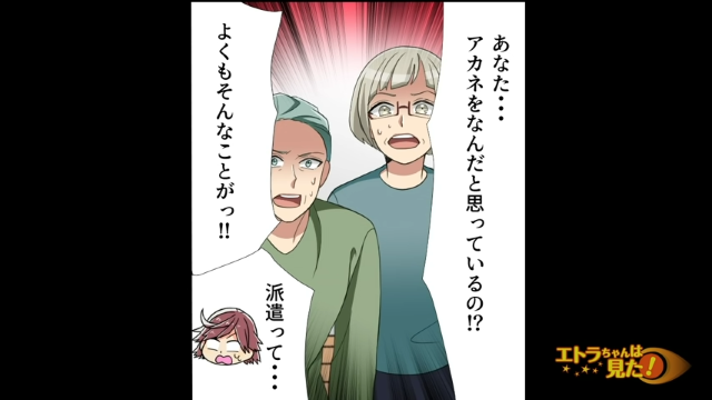 「あなた…なんだと思っているの…！」私を介護要員にしか思っていない母。勝手な言い分に堪忍袋の緒が切れた私は…【非常識な実母＃11】