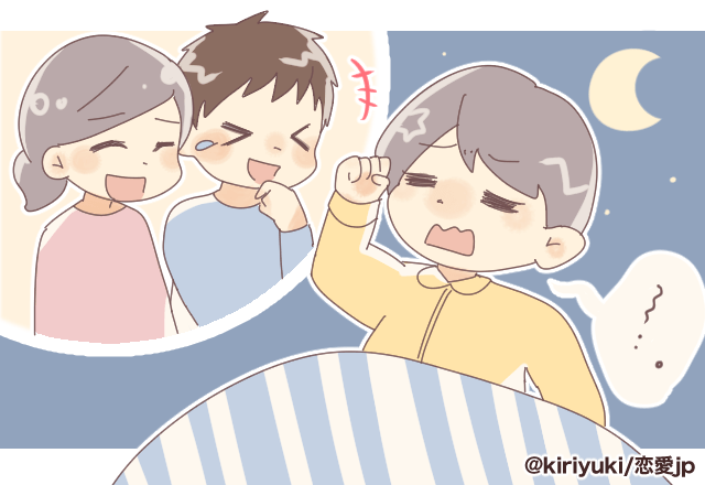 【爆笑】普段から寝言や寝笑いをする子ども。ある日の夜「さんいちがさん！」と寝言で掛け算をしていた…！