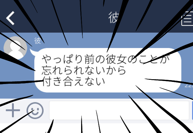 【ドン引き…】告白された翌日に彼からLINEが。「前の彼女のことが忘れられない」フラれたうえに、長文で元カノへの想いを語られた…！