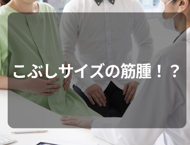 『こぶしサイズの筋腫』いつも以上の経血量に衝撃！会社の健康診断で見つかった“疾患”とは