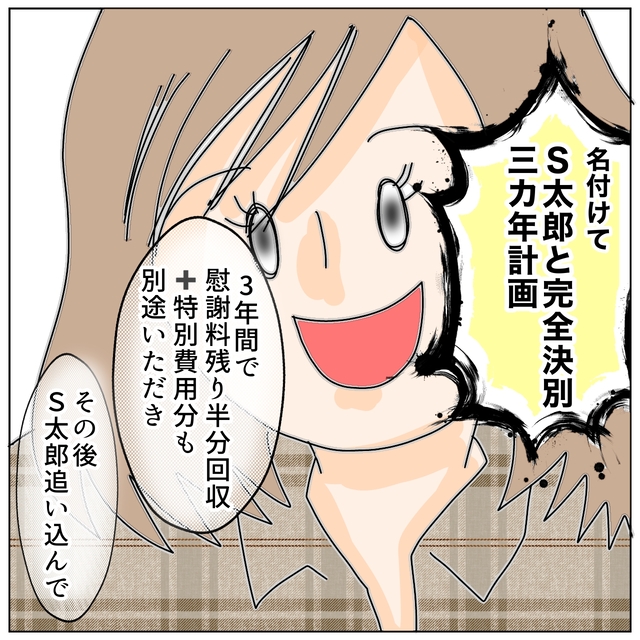 「お金は大事だから」“最低夫“と関わりたくない気持ちを押し殺し＜完全決別3ヶ年計画＞を始動させ…【夫が私の友達と浮気していた話＃169】