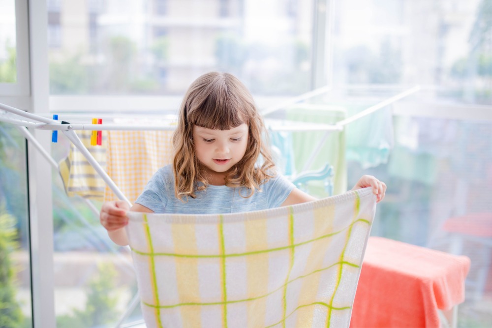 第三子を妊娠中、起きれないでいると…→「畳んでたよー」子どもの思いやり溢れる対応にジーン