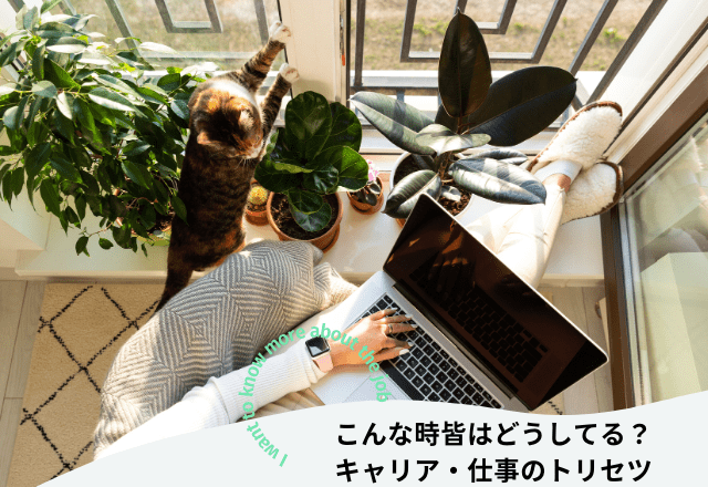 こんな時皆はどうしてる?「キャリア・仕事のトリセツ」