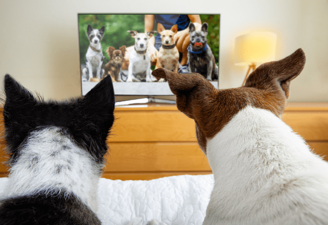 テレビを見る愛犬　小型犬が映った瞬間→まさかのアピールに「思わず笑った」「健気だ」